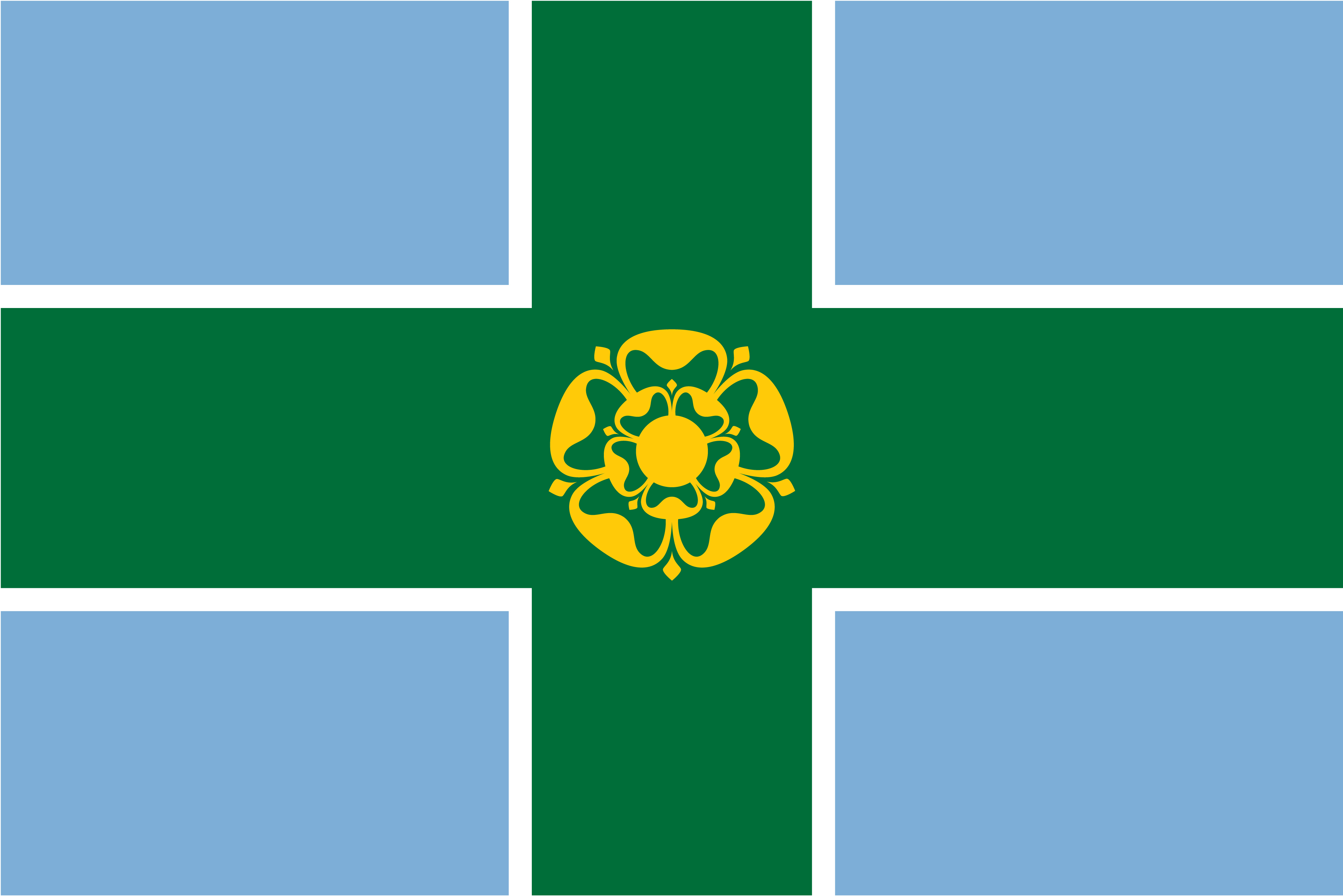 Derbyshire Flag