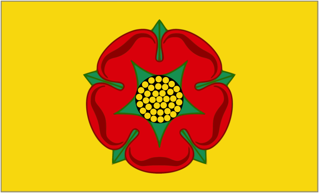 Lancashire county flag.