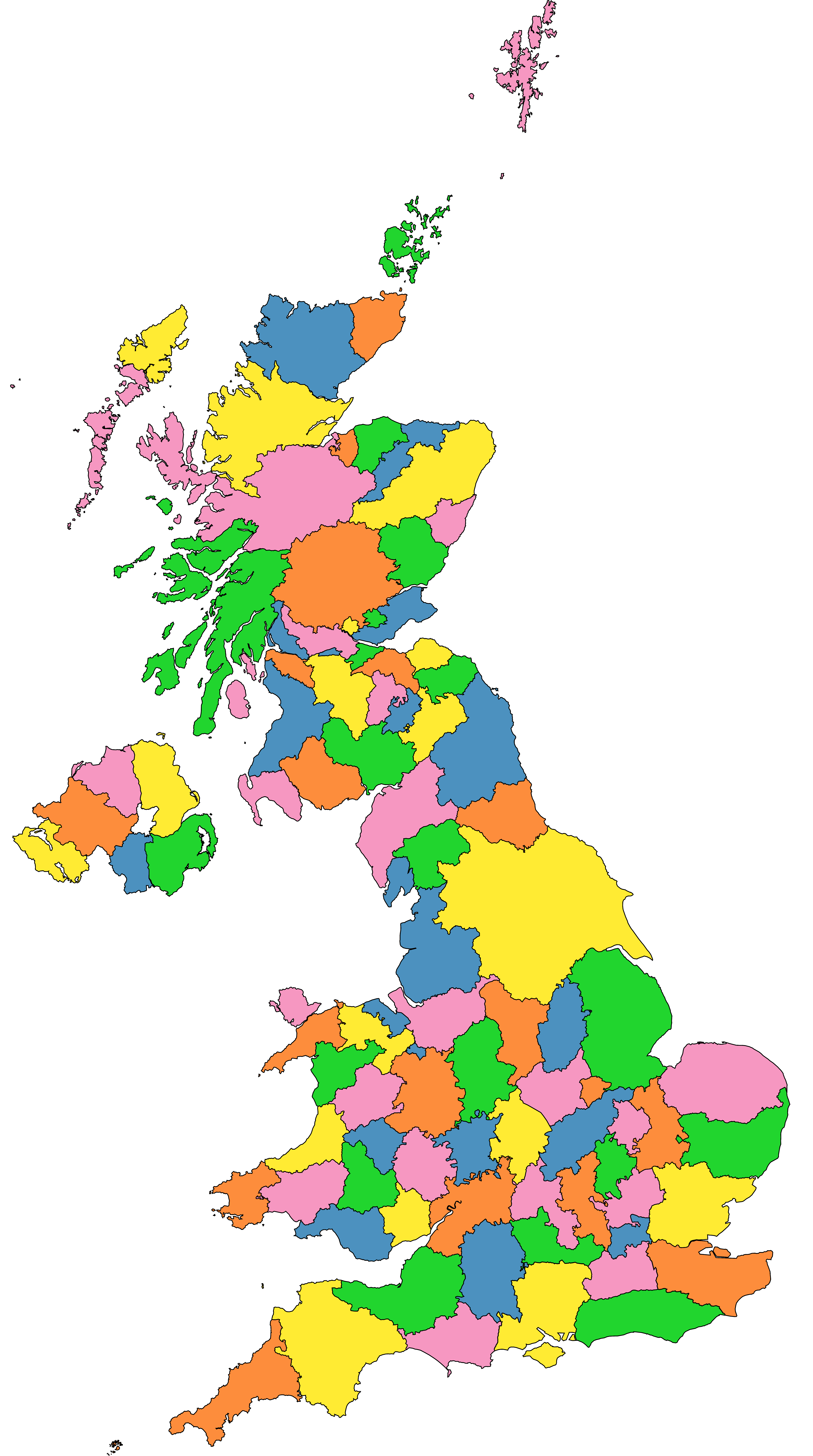 Britain’s Historic Counties: The Facts