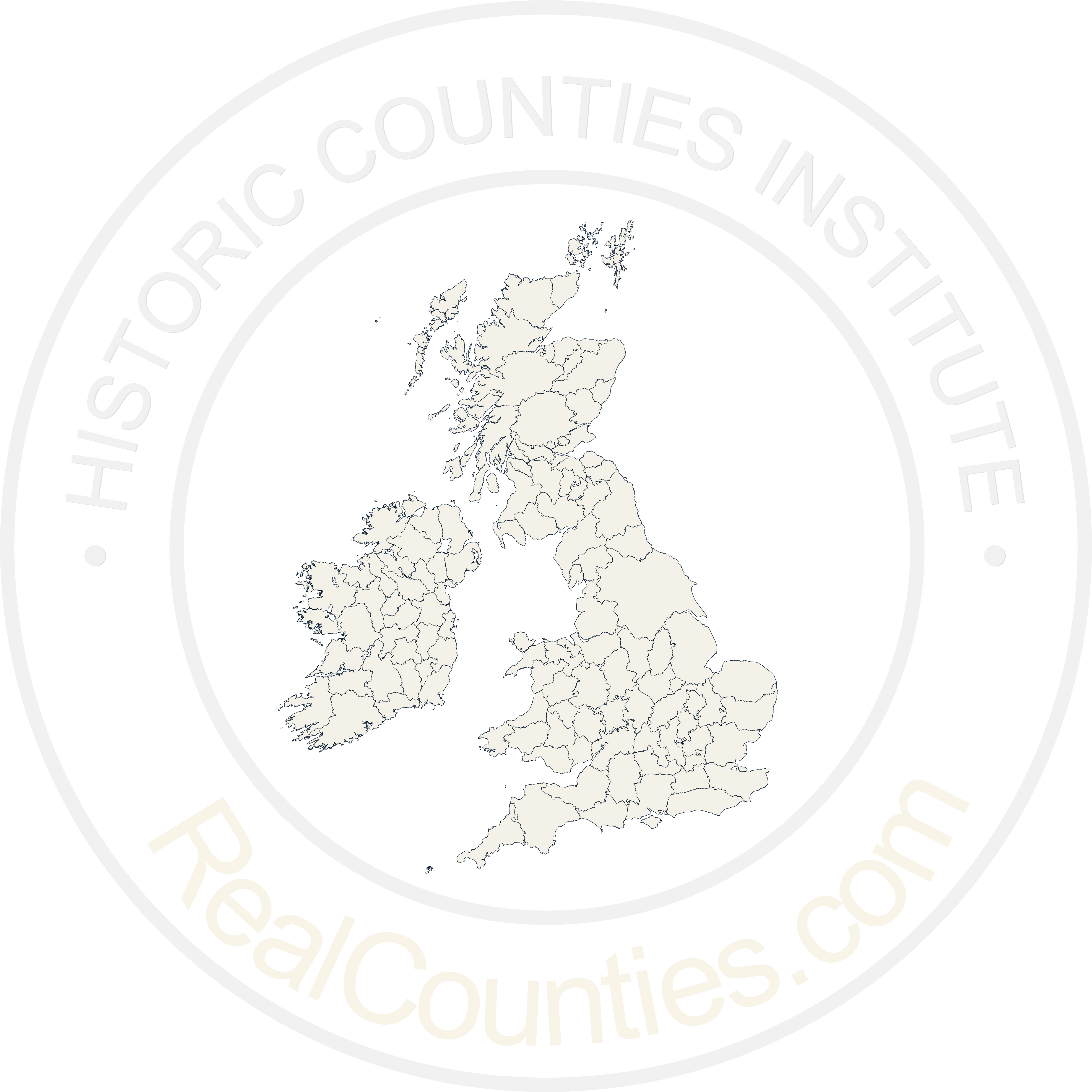 Reset Map - Historic Counties