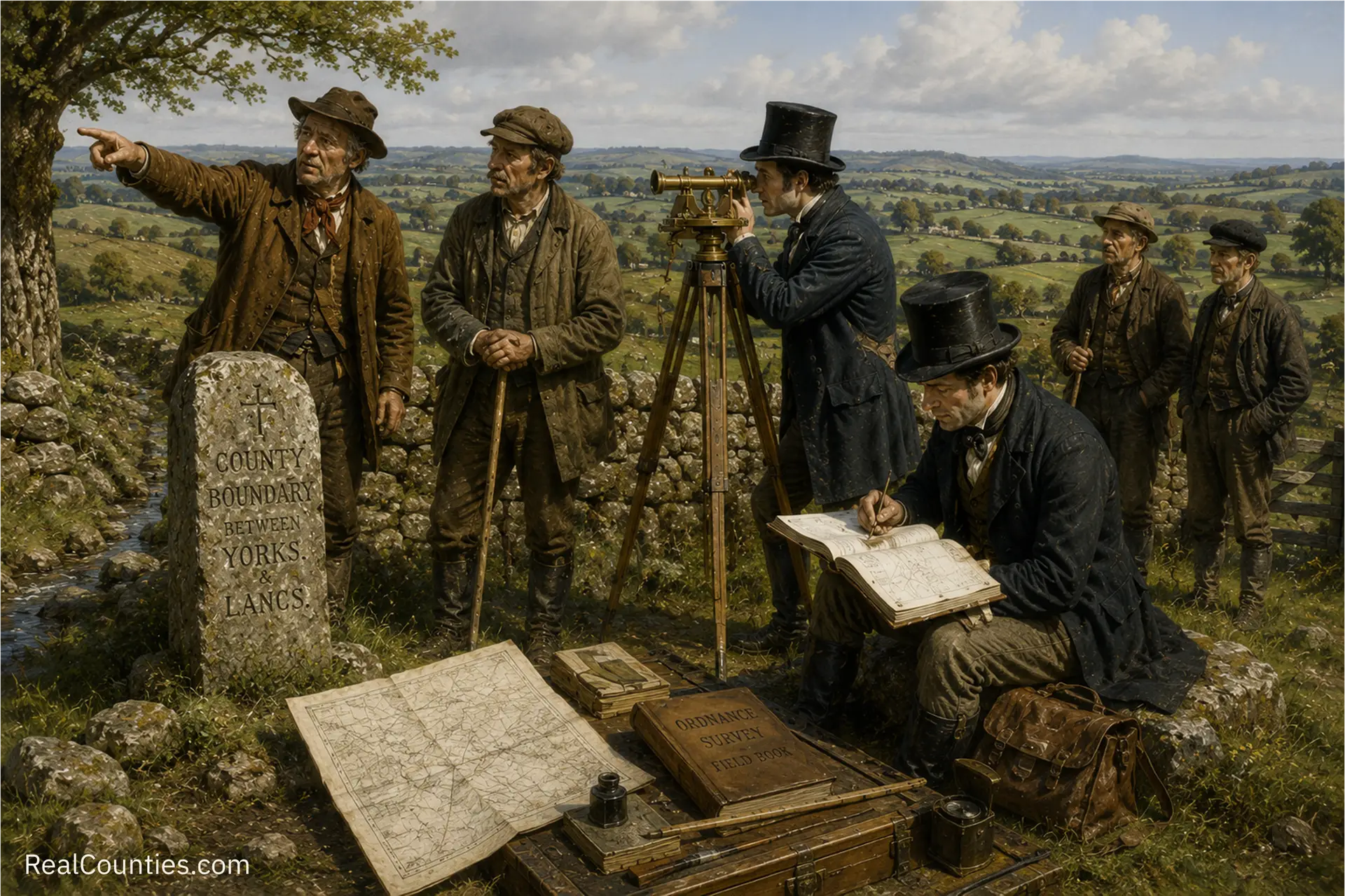 Walking the County Line: How OS Recorded Britain’s Ancient Boundaries