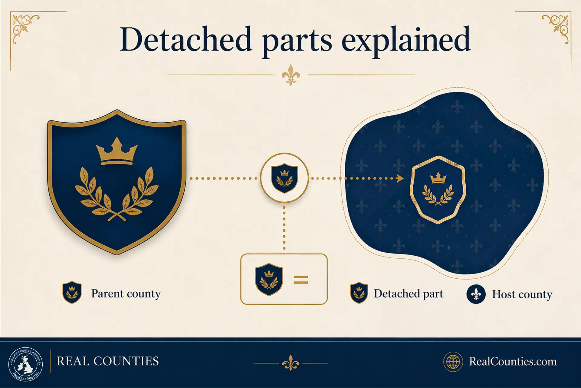 Detached parts of counties explained: what they are, how they work and why they matter