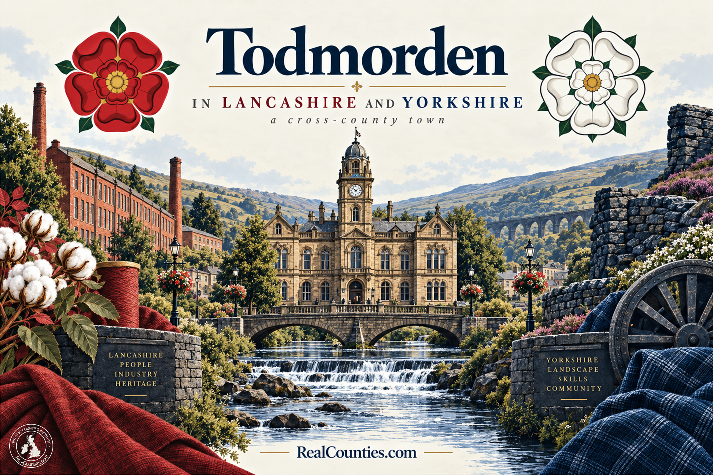 Is Todmorden in Lancashire or Yorkshire?